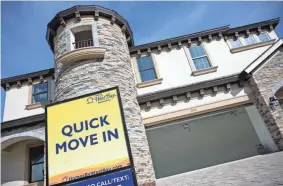  ?? PHELAN M. EBENHACK/AP ?? While home prices appear to have peaked last summer, they still ended 2022 higher than they were at the end of 2021.