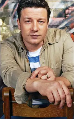  ??  ?? Jamie Oliver: He blames the thefts on the recession