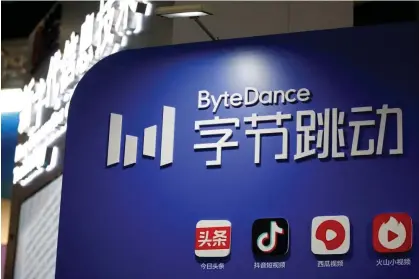  ?? Photograph: Florence Lo/Reuters ?? ByteDance acquired Musical.ly in 2017 bringing its 60 million global users to the company.