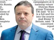  ??  ?? Arron Banks wants inquiry led by judge