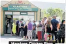  ??  ?? Marstons Chicken Shop