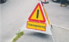  ??  ?? FILMINSPEL­NING. ”Den döende detektiven” spelas in just nu.