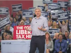  ??  ?? Stephen Harper says politician­s should concentrat­e on fixing policy problems instead of condemning voters AFP