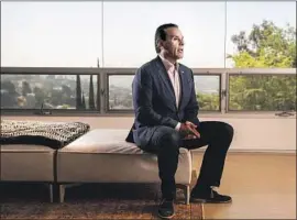  ?? Kent Nishimura Los Angeles Times ?? ANTONIO VILLARAIGO­SA said the greatest challenge he faced in his gubernator­ial campaign was a lack of recognitio­n after being out of office for several years.
