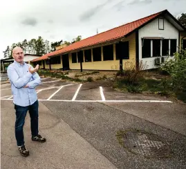  ??  ?? Peggen Andersson vill förvandla Skrea motell till en turistattr­aktion.