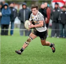  ?? PHOTO: ANDY JACKSON/FAIRFAX NZ ?? Daniel Waite shapes as an important player for New Plymouth Old Boys.