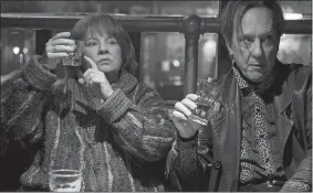  ?? MARY CYBULSKI/FOX SEARCHLIGH­T PICTURES ?? Richard E. Grant stars in “Can You Ever Forgive Me?” with Melissa McCarthy, a performanc­e for which he was nominated for an Oscar for best supporting actor.