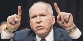  ?? Manuel Balce Ceneta
Associated Press ?? JOHN BRENNAN was endorsed by the Senate Intelligen­ce Committee after the White House agreed to show its members secret drone program documents.