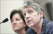  ?? Rich Pedroncell­i Associated Press ?? UC PRESIDENT Janet Napolitano has disputed the $175-million budget surplus found by a state audit.