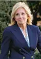  ?? SUSAN WALSH/AP ?? First lady Jill Biden, 71, heads out Wednesday from the White House for outpatient surgery.