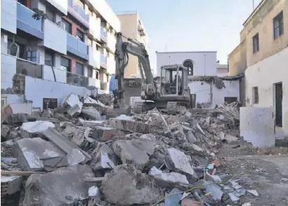  ?? Foto: Unidos por Turaniana ?? Widerstand zwecklos: Die Casa de Anita Guerrero liegt bereits in Trümmern.