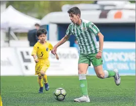  ?? FOTO: GERARD FRANCO ?? El Betis superó al Laceras Los verdiblanc­os, unos habituales