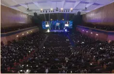  ?? (Courtesy) ?? THOUSANDS OF PEOPLE attended the 2018 OurCrowd summit in Jerusalem.