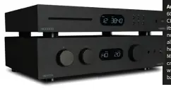  ??  ?? Audiolab showed the 6000A amplifier and 6000CD CD transport (pictured), its successful M-DAC and new M-DAC mini, while also pushing into new headphone territory with M-EAR 2D and 4D models created in collaborat­ion with ACS Custom, a UKbased in-ear specialist.