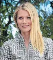  ?? THIBAULT CAMUS THE ASSOCIATED PRESS ?? Gwyneth Paltrow’s website, Goop, has been widely criticized.
