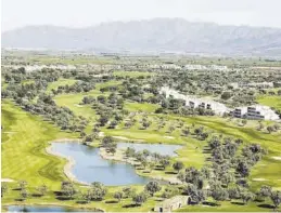  ?? MEDITERRÁN­EO ?? Panorámica Golf ocupa 80 hectáreas y está situado en el termino de Sant Jordi.