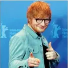  ??  ?? Ed Sheeran vem a Portugal em junho