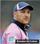  ?? ?? Brendon Mccullum