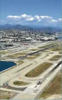  ?? (Photo F. C.) ?? L’aéroport Nice Côte d’Azur constitue un atout stratégiqu­e pour le tourisme d’affaires dans la région.