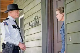  ?? CONTRIBUTE­D BY MERRICKMOR­TON, FOXSEARCHL­IGHT PICTURES ?? Woody Harrelson and FrancesMcD­ormand pair up in “Three Billboards­Outside Ebbing, Missouri.”