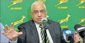  ?? Picture: GALLO IMAGES ?? BETTER DAYS AHEAD: Mark Alexander is looking forward to leading Saru