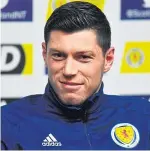  ??  ?? Scott McKenna made his Scotland debut last month against Israel.