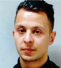  ?? AP ?? Salah Abdeslam, 26 anos, o único terrorista vivo entre os que participar­am dos ataques em Paris