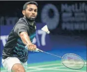  ?? AP ?? HS Prannoy beat Indonesian Jonatan Christie in straight games at the Japan Open on Tuesday.