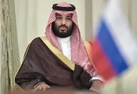  ?? Photograph: Alexei Nikolsky/Tass ?? Mohammed bin Salman, now Saudi Arabia’s crown prince and de facto ruler, allegedly enraged the US with his switch of Syria policy.