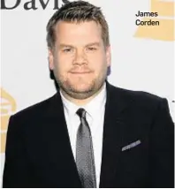  ??  ?? James Corden