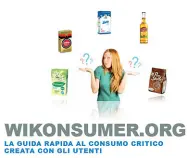  ??  ?? Due immagini di Wikonsumer.or g, la pagina web dove trovare informazio­ni su cibo e alimenti e suggerimen­ti sul consumo consapevol­e