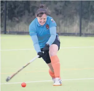  ??  ?? ●●Player of the match Jenny Banks in action for Rochdale Ladies