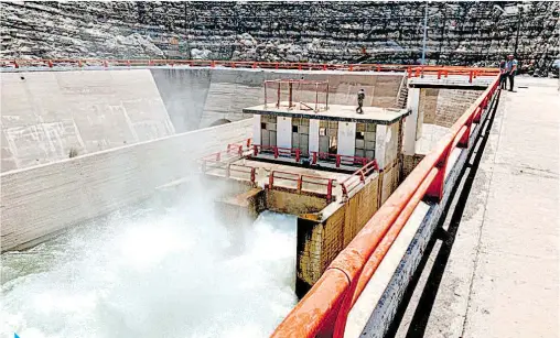  ?? /GERARDO AGUIRRE ?? De la presa El Granero se va a extraer agua hasta el 19 de noviembre