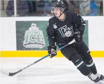  ?? KAYLE NEIS ?? Wyatt Johnson has scored a pair of game-winning goals for the No. 3 Saskatchew­an Huskies.