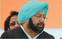  ?? ALTAF QADRI ASSOCIATED PRESS ?? Le «ministre en chef» du Pendjab, Amarinder Singh