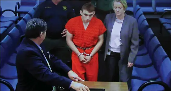  ?? FOTO: AP ?? Nikolas Cruz fra Florida i USA er den seneste i en lang raekke af skoleskyde­re.