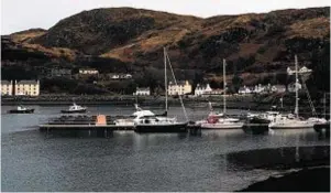  ??  ?? More pontoons at Mallaig harbour would attract yacht and boat owners