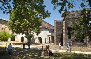  ?? ?? À Saint-Jean-du-Gard, la Maison Rouge, ancienne filature de soie du xixe siècle fermée en 1965, abrite depuis 2017 le Musée des vallées cévenoles.