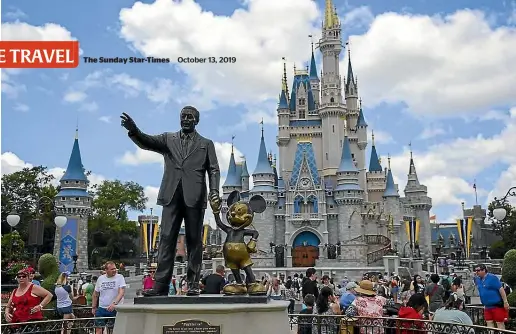  ??  ?? The Walt Disney Company is aiming for 60 per cent waste diversion by next year.