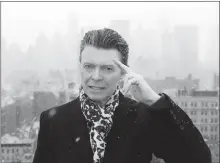  ?? The Associated Press ?? This image released by HBO shows the late music legend David Bowie in a scene from the documentar­y, "David Bowie:The Last Five Years," which debuted Jan. 8 on HBO.
