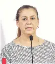  ??  ?? La ministra de la Senabico Teresa Rojas confirmó que alquilarán la mansión de Darío Messer para generar recursos.