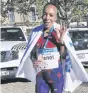  ?? PHOTO: SUPPLIED ?? The uMzimkhulu athlete Jenet Mbhele after finishing her first Two Oceans Marathon in Cape Town last Saturday.