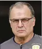  ??  ?? BIG TIE: Marcelo Bielsa