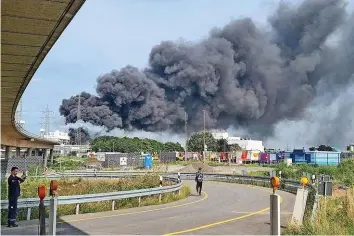  ?? MIRKO WOLF/DPA ?? Bei der Explosion in Leverkusen starben sieben Menschen.