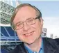  ?? [AP FILE PHOTO] ?? In this July 17, 2001, photo, Seattle Seahawks owner Paul Allen appears in a suite in the team’s stadium in Seattle.