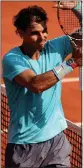  ??  ?? PAIN GAME: Nadal fears injury recurrence