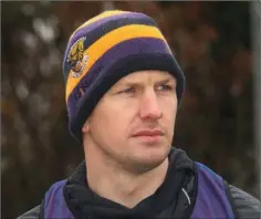  ??  ?? Wexford ladies’ football manager Anthony Masterson who will lead his side into Sunday’s National League semi-final against Roscommon.