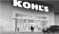  ?? JOSH REYNOLDS AP FILE ?? Kohl’s joins a string of retailers such as Target and Walmart grappling with supply chain issues and surging inflation.