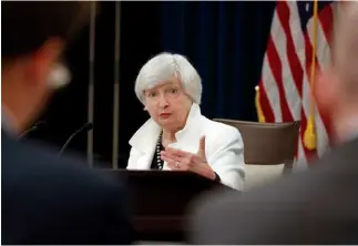  ?? KEYSTONE ?? Janet Yellen è pronta per un secondo mandato