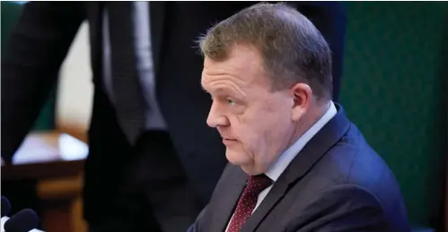  ?? FOTO: JENS ASTRUP/RITZAU SCANPIX ?? På én gang lykkedes det Lars Løkke at understreg­e, at Danmark ikke forpligter sig til noget og kan gøre, hvad vi vil, samtidig med at han mente, at andre lande forpligter sig til at gøre, hvad Danmark vil.